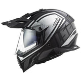 LS2 MX436 Pioneer EVO Master Adventure Helmet - Matt Titanium
