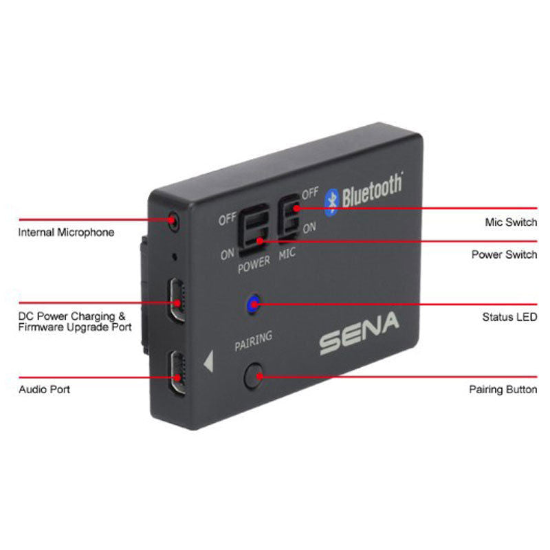 Sena Bluetooth Audio Pack for GoPro Hero 3, 3+ & 4 cameras - Add voice to video - Sena -  - MSG BIKE GEAR - 1