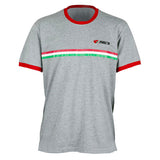 Sidi Official Casuals Striped 100% Cotton Motorcycle T-shirt - Grey