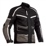 RST Maverick CE Textile Jacket - Black / Grey / Silver