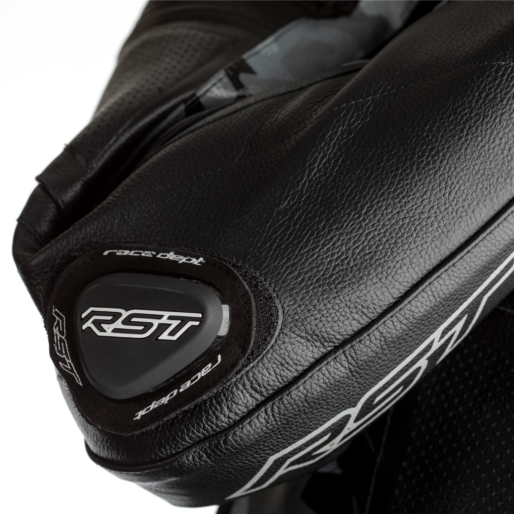 RST TracTech Evo R CE Leather Suit - Black / Red / White