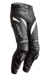 RST Tractech Evo 4 CE Leather Trousers - Black / White