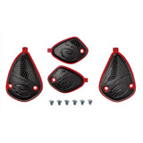 Sidi Crossfire Motorcycle Boots Ankle Support -Black/Red + Screws