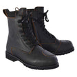 Oxford Magdalen Womens Waterproof Leather Motorbike Motorcycle Boots - Black - Oxford -  - MSG BIKE GEAR