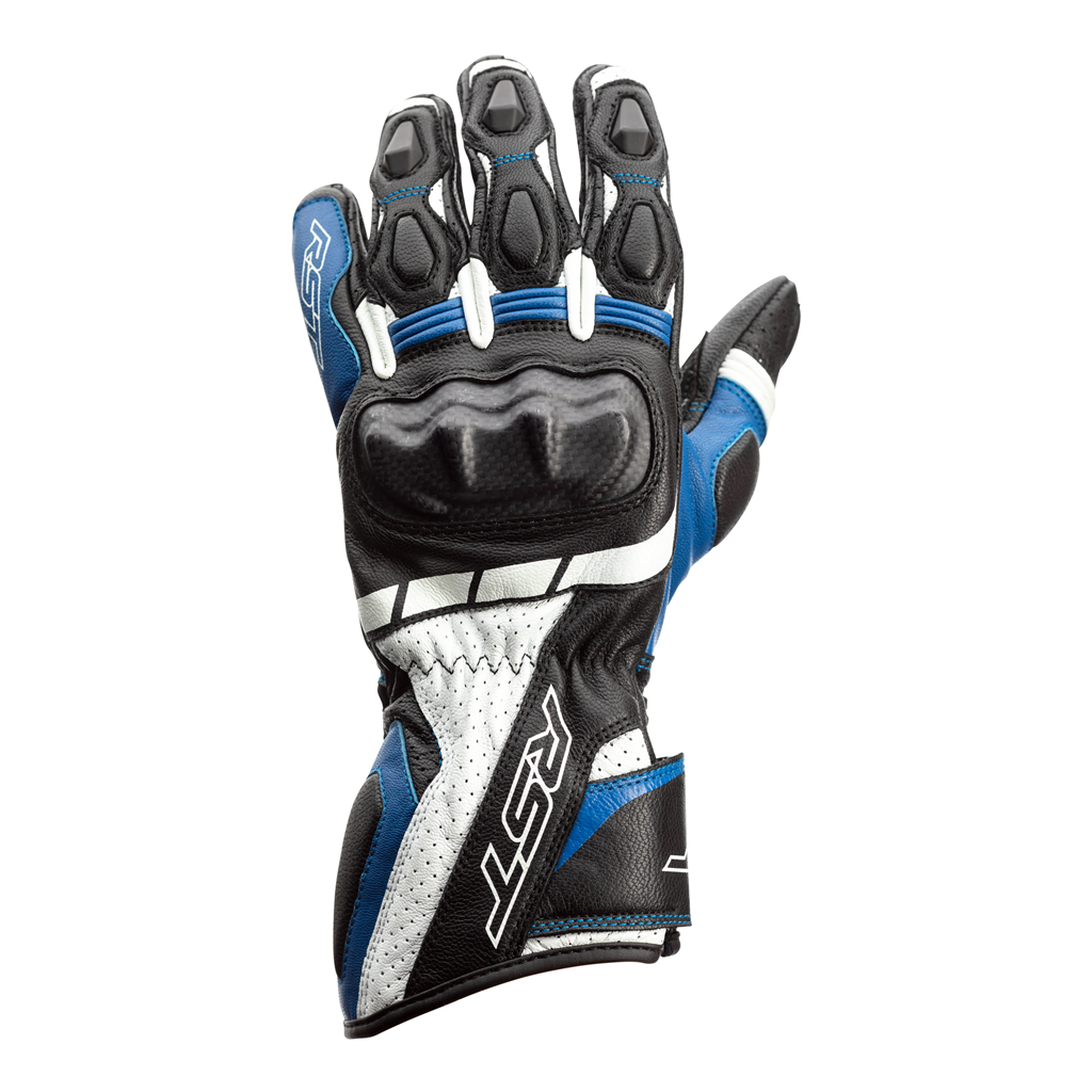 RST Axis CE Sports Gloves - Black / Blue / White