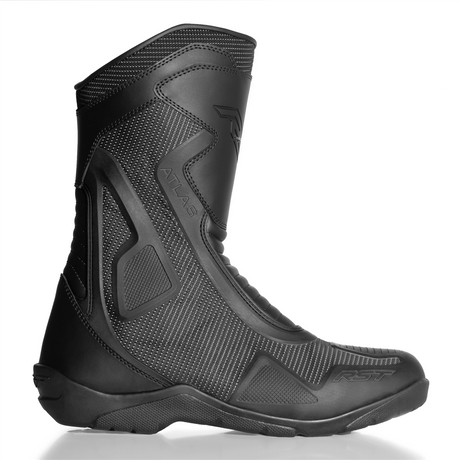 RST Atlas CE Waterproof Leather Boots - Black