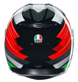 AGV K3 E2206 Full Face Motorcycle Helmet - Wing Black, Italy