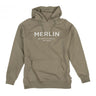 Merlin Sycamore Pull Over Organic Cotton Fleece Hoody