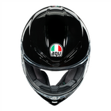 AGV K6 "Solid" Full Face Helmet - Black