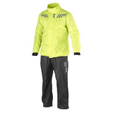 Givi Waterproof Over Jacket & Trouser Suit - Black / Fluo