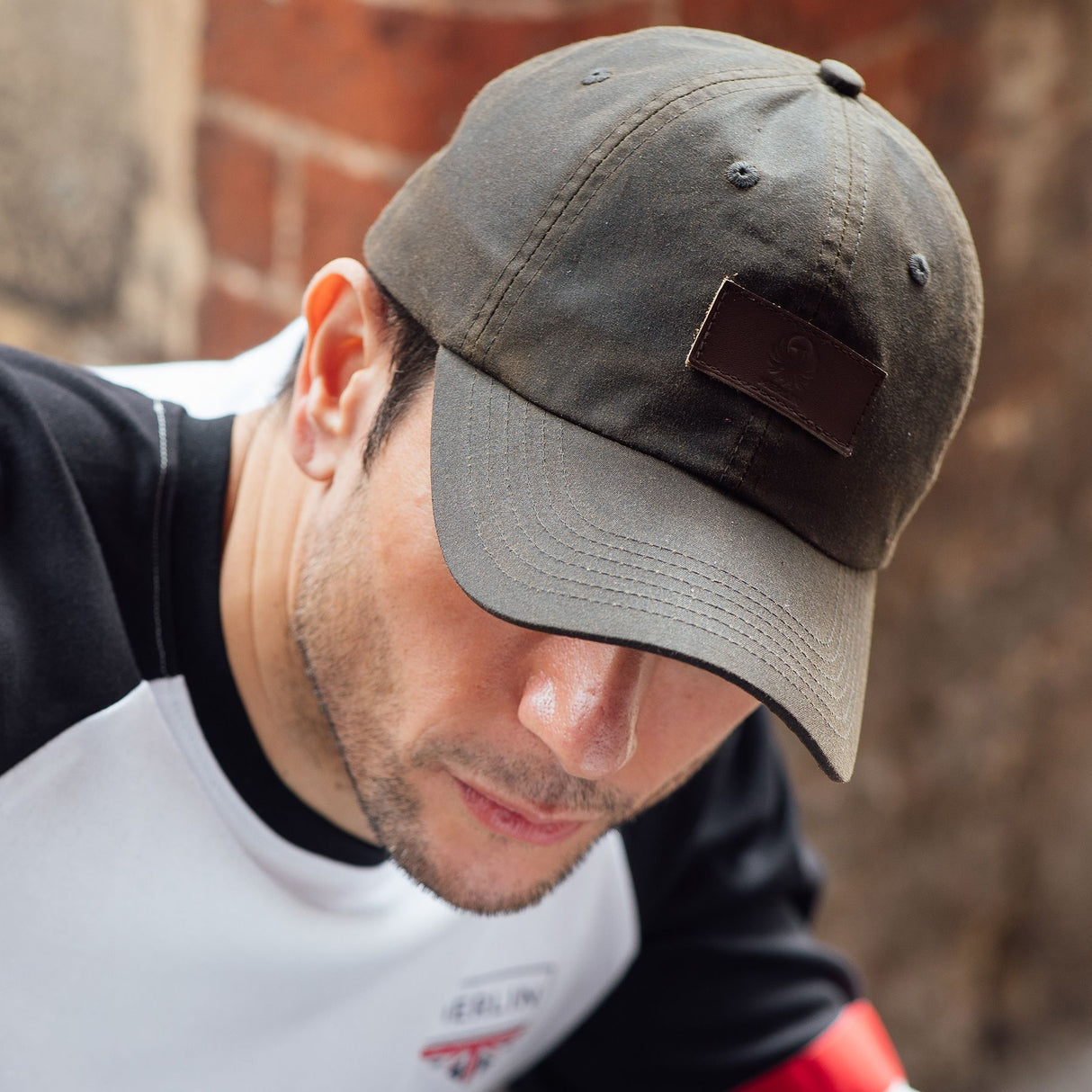 Merlin Horsham Wax Cap Adjustable Olive Brown