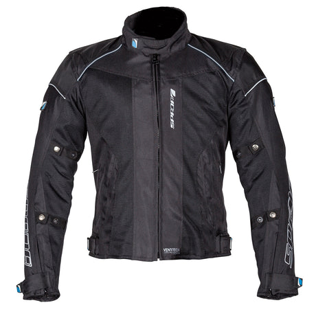 Spada Air Pro 2 Men's Motorcycle Jacket Inc Waterproof OverJacket - Black - Spada -  - MSG BIKE GEAR - 1